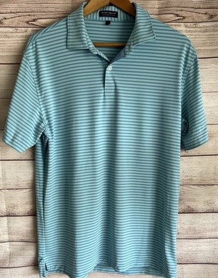 Peter Millar Crown Crafted Streamsong Black Course Embroidered Logo Men s Medium