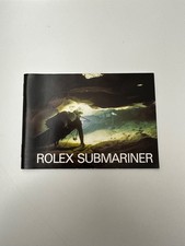 ROLEX SUBMARINER 16660 16800 168000 LIBRETTO BOOKLET ITA YEAR 1984 VINTAGE