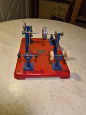 Antique MAMOD Steam Engine Toy Machine Shop Accessories Turns Has Spring Belting