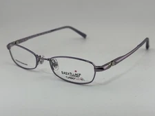 EASY TWIST TURBO FLEX MOD. 897 46-17-130 Purple Metal Oval Eyeglass Frames