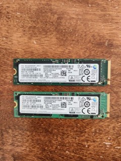 Lot of 2x Samsung PM961 256GB NVMe M.2