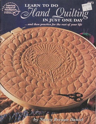 LEARN TO DO HAND QUILTING IN JUST ONE DAY MUST SEE!!!