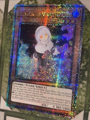 YuGiOh GHOST SISTER & SPOOKY DOGWOOD Quarter Century Secret Rare RA03-EN020 
