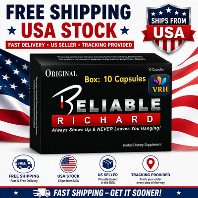 Reliable Richard Original Men's Nutritional Supplement Free Shipping USA