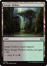 Jungle Hollow MTG Commander: Duskmourn: House of Horror 285 C NM
