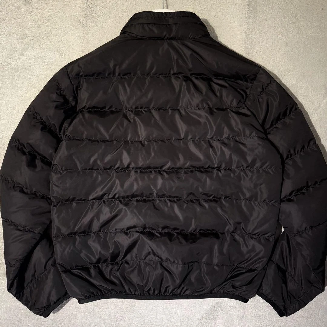 Piumino Gucci XL modello GG pelle logo nero uomo ottimo