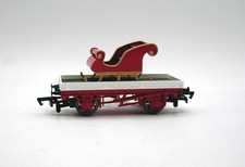 Bachmann HO Plank Wagon con slitta 00773 set rottura Thomas salva Babbo Natale slitta