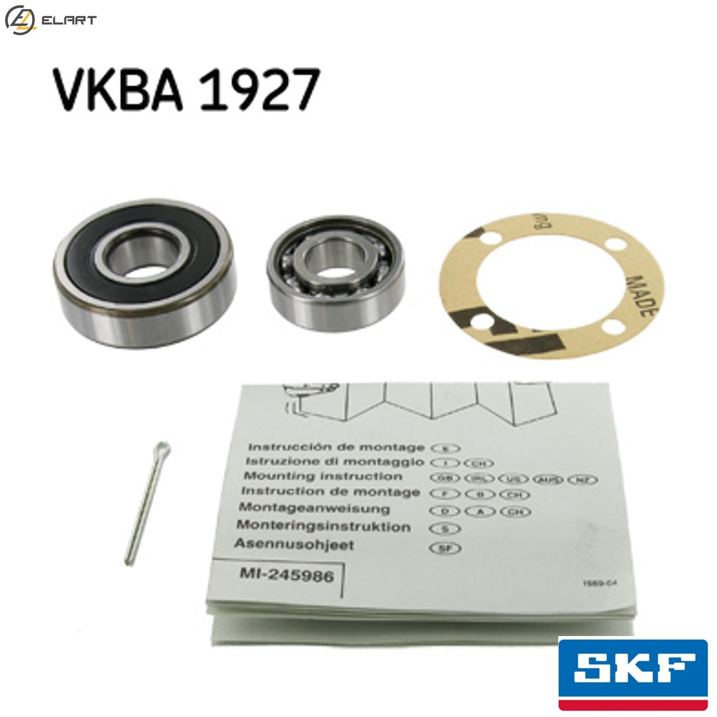 WHEEL BEARING KIT VKBA 1927 FOR DAIHATSU SIRION CHARADE/CENTRO/IV/� MOVE YRV