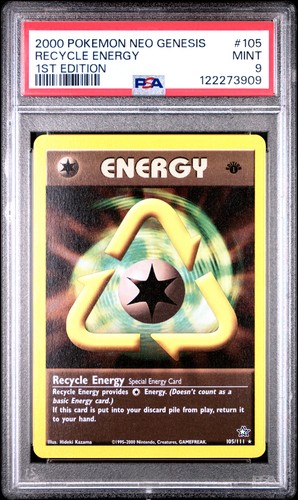 Recycle Energy (1st Edition) graded PSA 9 for sale on eBay