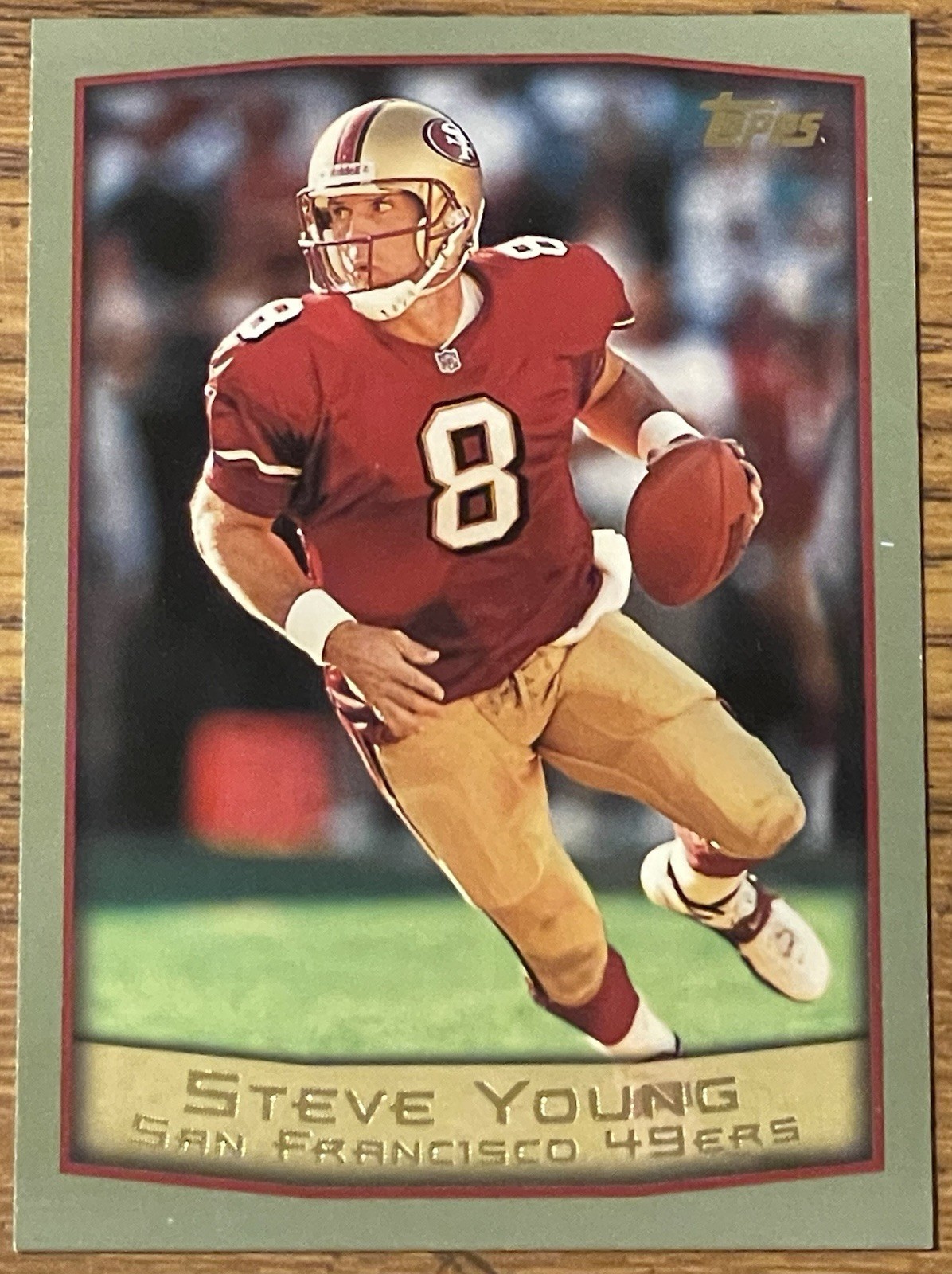 Steve Young 1999 Topps Football Card #150 San Francisco 49ers NFL HOF Free Ship