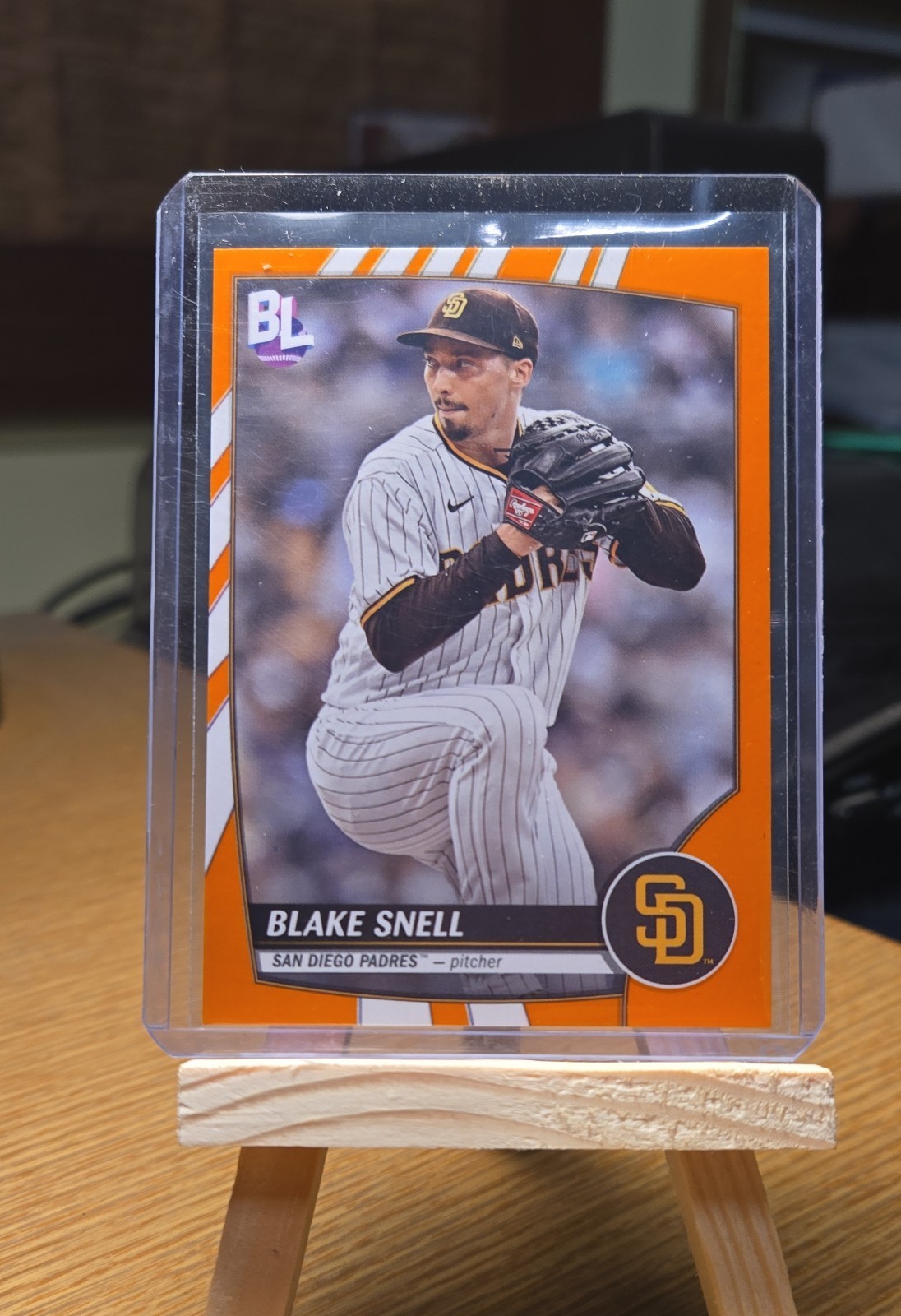 2023 Topps Big League - Blake Snell #67 Electric Orange