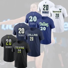 SALE OFF - Maddy Siegrist #20 Dall#s Wings Team 2026 Player Name And Number