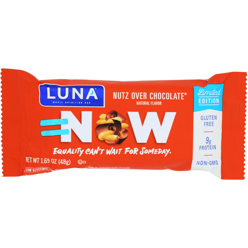 Luna Whole Nutrition Bar Nutz Over Chocolate 1.69 Oz