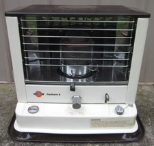 smaller rarer older Kero-Sun Radiant 8 kerosene heater 8,200 BTU - made in Japan