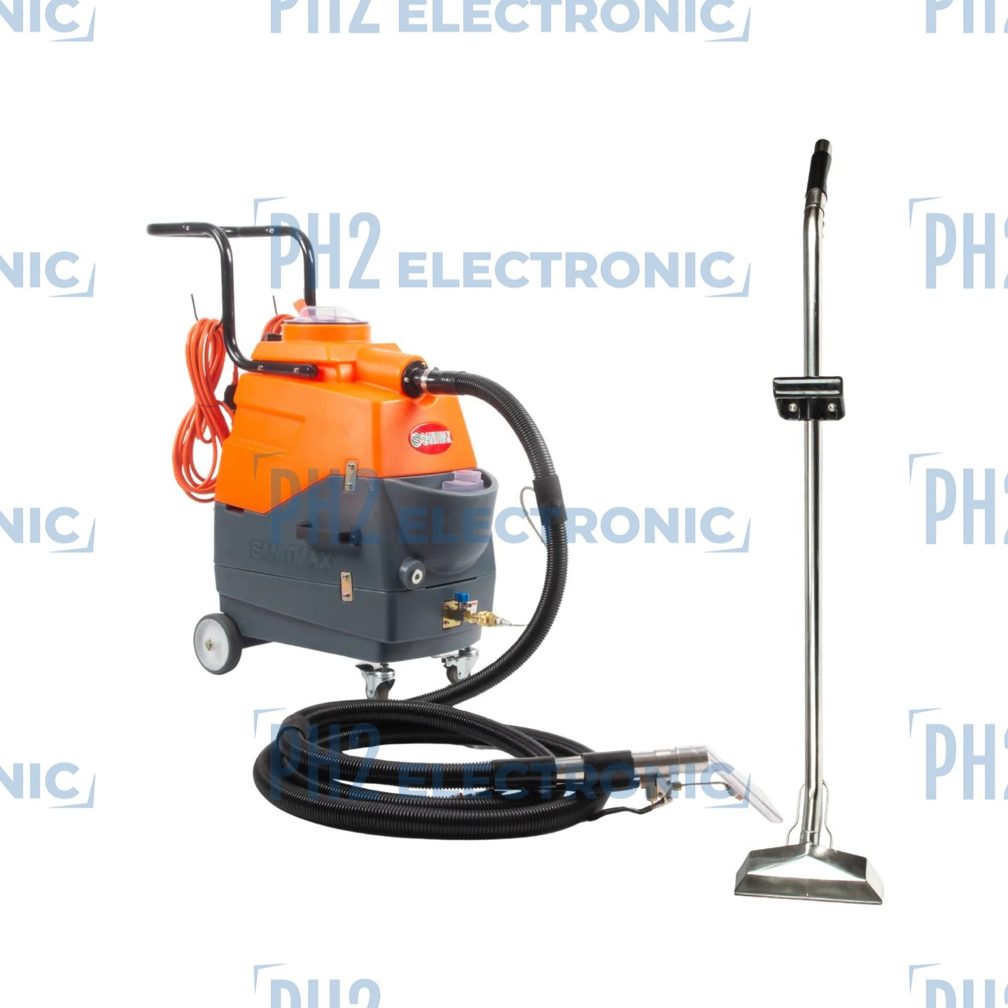 Heated Carpet Cleaning Machine-Dual-Tank Carpet Extractor WITH/60'' long wand