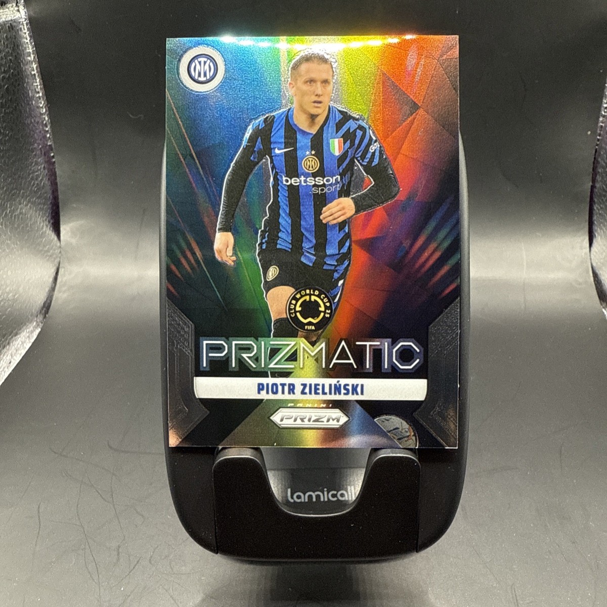 2025 Panini Prizm FIFA Club World Cup Piotr Zielinski Prizmatic