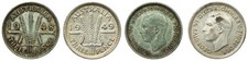Australia - 3 Pence 1948, 1949 - George VI, Silver