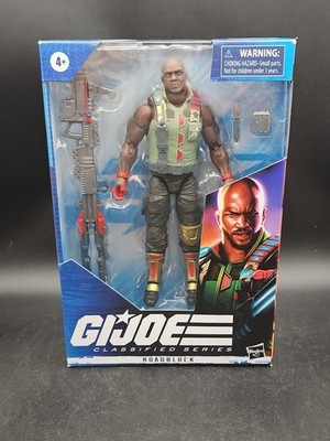 G.I. Joe Classified Series Roadblock 6 inch Action Figure  M.I.B Complete 