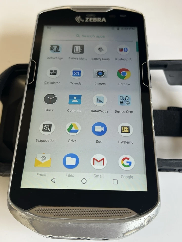 Zebra TC56 Used Grade C ( 30 Days Warranty ) Comes With Bumper Case  VAT Include - Image 2 of 4