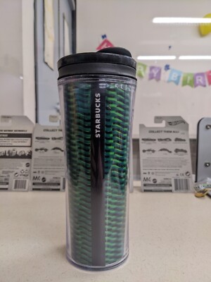 2011 Starbucks Green 3D Lenticular Tumbler Travel Mug 16 fl oz Lid Cup |  eBay