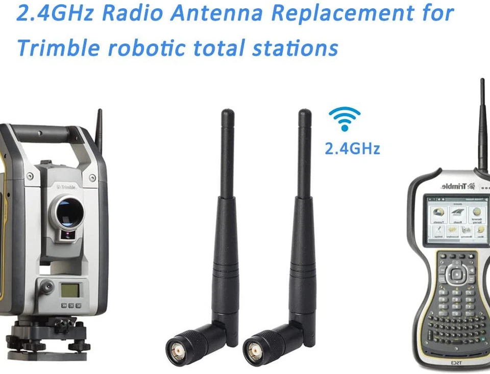 20pcs TRIMBLE ANTENNA 2.4GHz RADIO Aerial RP-TNC For TSC3,TSC7,RANGER 7,YUMA 7,S - Image 2 of 4