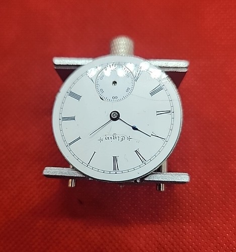 VINTAGE 6 SIZE 175 GRADE ELGIN POCKET WATCH MOVEMENT Free-Swinging Balance C2 - Bild 7 von 8