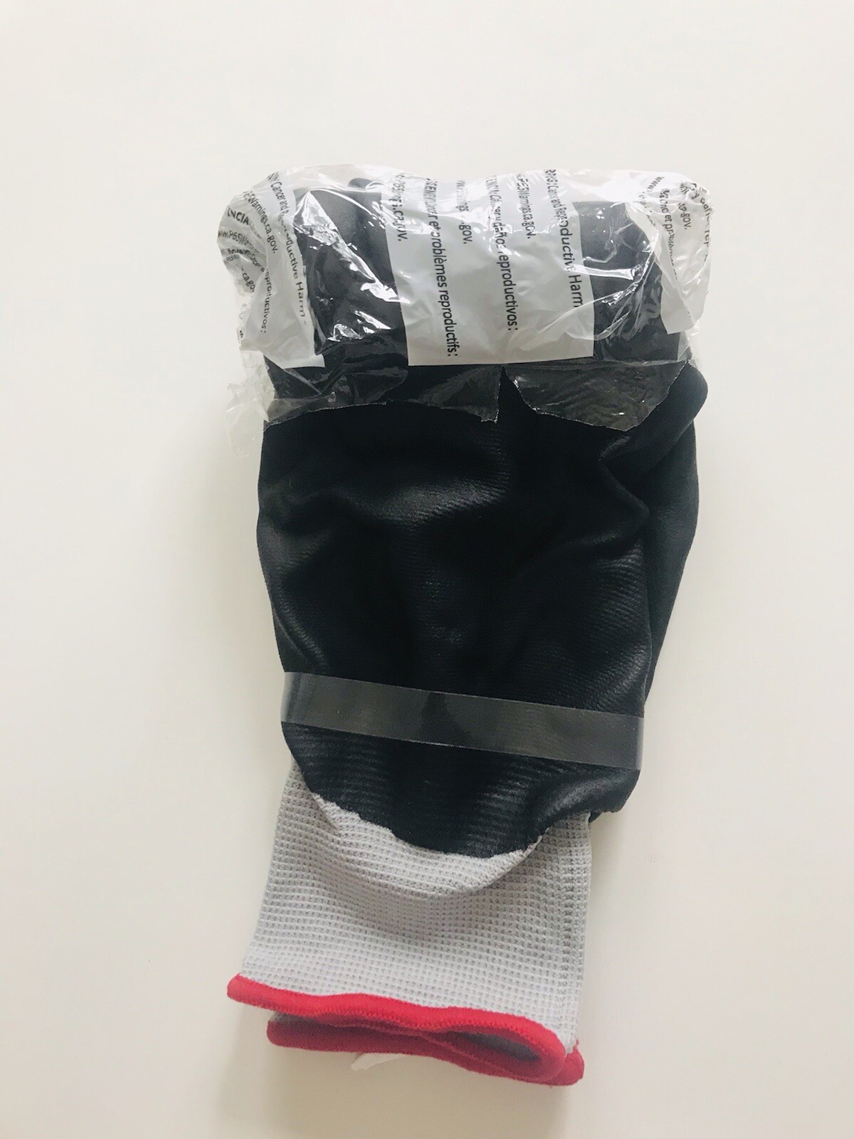 1 Pair Size XXL Gray Black Body Guard Safety Gear Gloves Foam Lite