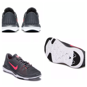 NIKE-TRAINING-FLEX-SUPREME-TR5-SHOES-Dark-Grey-Hot-Punch-Women-Size-10-New