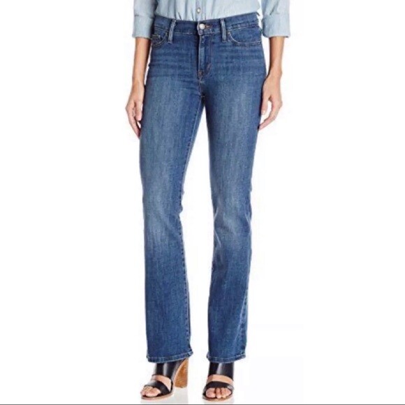 Slimming Boot-cut Jeans Agave Bloom 