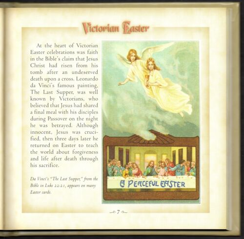 Easter Holiday Book: Antique Victorian PostCard & Trade Card Images Dave Cheadle - Foto 3 di 10