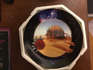 Grateful Dead Collector Plate Stanley Mouse Europe 81 Hamilton 1997 Plate Signed