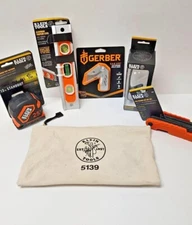 KLEIN TOOLS 6 PIECE TOOL SET - OVER $100 VALUE