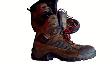 Mens Brasher ASO GTX Provolution mountain boots size 9 VGC C Crampon brown grey