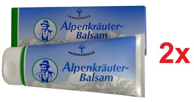 2 x Alpenkräuter Balsam 200ml Massagecreme Salbe Creme Balsam PHARMAMEDICO