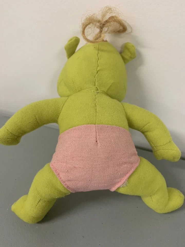 Fralda Shrek The Third Baby verde ogre Nanco Dreamworks 2006 pelúcia - Imagem 2 de 2