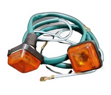 LUCCIOLE FRECCE LATERALI BORDO NERO LEART ALFA ROMEO ALFETTA GT GTV NOS NUOVE