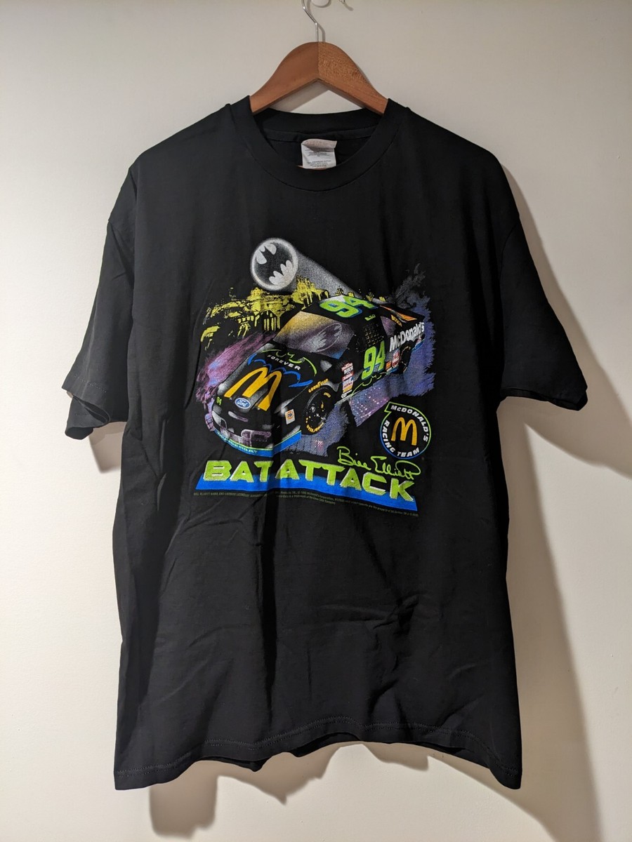 Vintage 90s McDonald's Batman Bill Elliott Nascar Racing