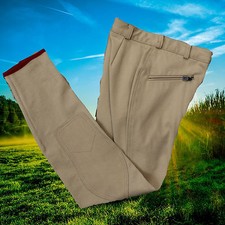 Kids Breeches Euro Star Jolly, Knee Trim Breeches, Beige