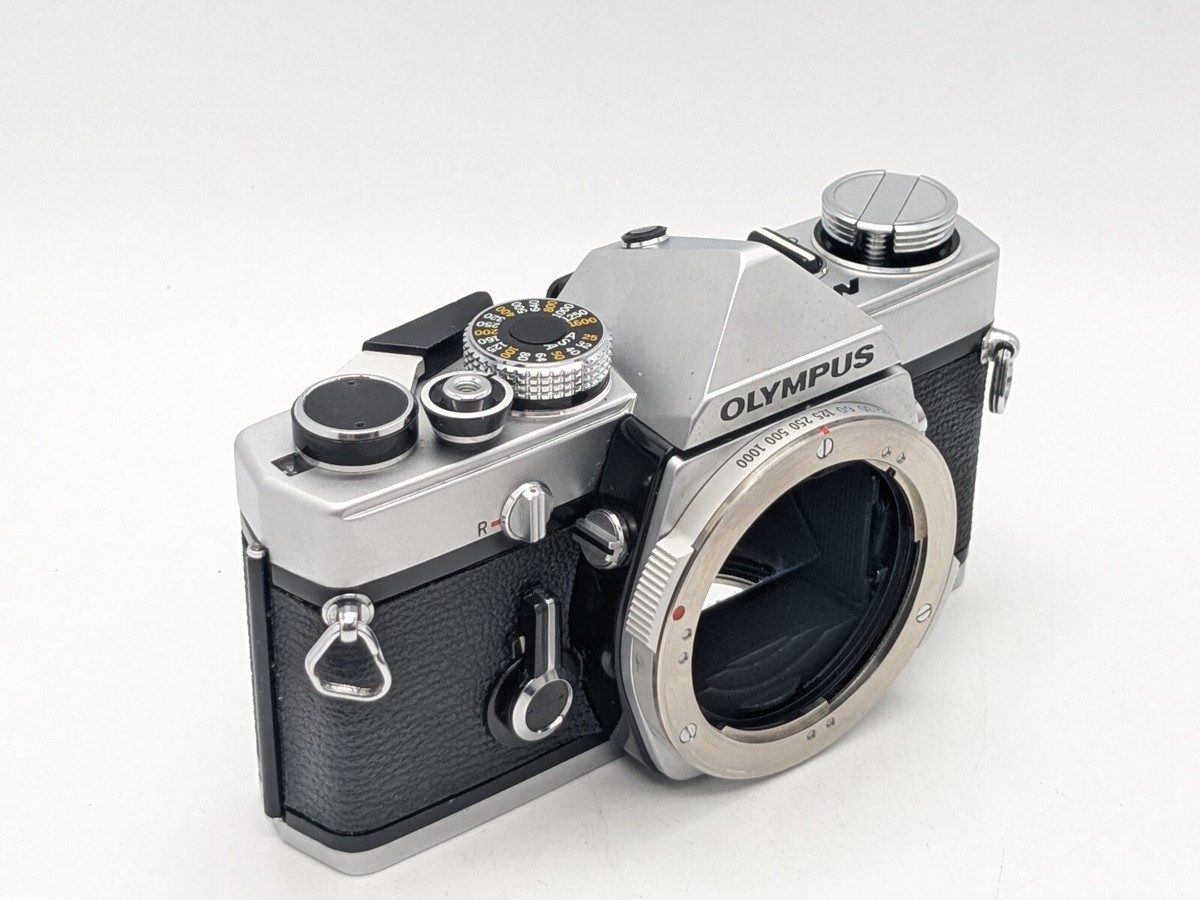 ★ 希少OLYMPUS M-1  + ★M-SYSTEM 50mm ⏯️ *M-SYSTEM* Olympus M-1 OM-1 Silver 35mm Film SLR Camera