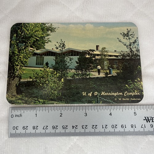 University of Delaware, Harrington Complex, Un-Posted Rounded Corner Postcard - Picture 4 of 4