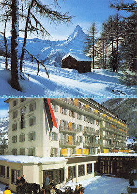 D153072 Seiler Hotel Mont Cervin. Zermatt. A. Perren Barberini. Multi View