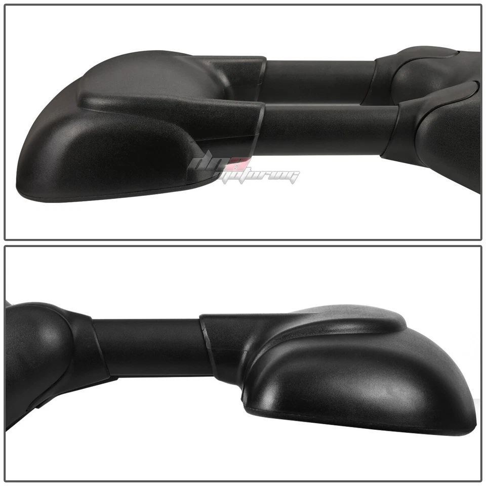 PARA FORD E150 E250 ECONOMOLINE 2003-2014 PAR ESPEJO RETROVISOR REMOLQUE MANUAL EXTENSIBLE Foto 4 de 4