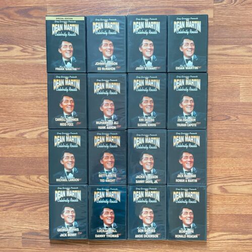 The DEAN MARTIN Celebrity Roasts DVD Lot (21-Total/5-Sealed)