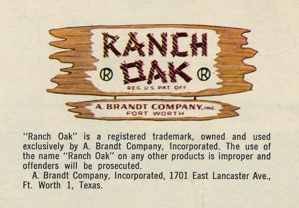 Juego de dormitorio vintage Brandt Ranch roble años 60, estilo occidental, excelente estado Foto 4 de 4