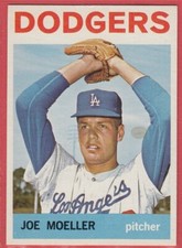 1964 Topps # 549 Joe Moeller - NM - Los Angeles Dodgers - Box 734-747