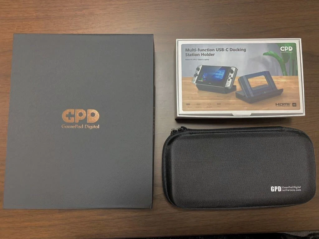 GPD WIN 3 Core i7-1165G7 intel Xe 16GB SSD 1TB 5.5 inches w/Dock&Pouch GPD Win3