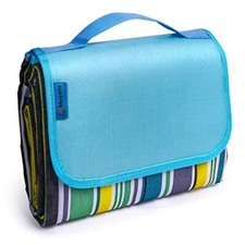 Muyans Coperta da picnic XXL, 200 x 200 cm, Coperta pic nic, impermeabile, piegh