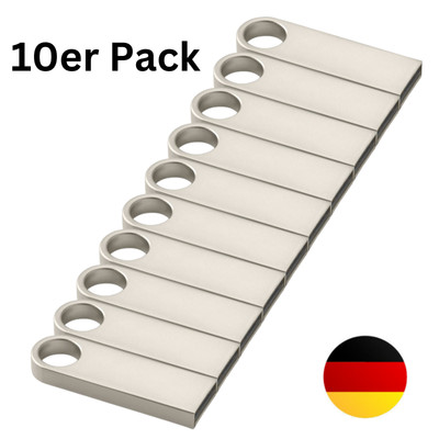 USB Stick | 64 GB 32 GB 16 GB | 10er Pack | Schneller USB Speicher