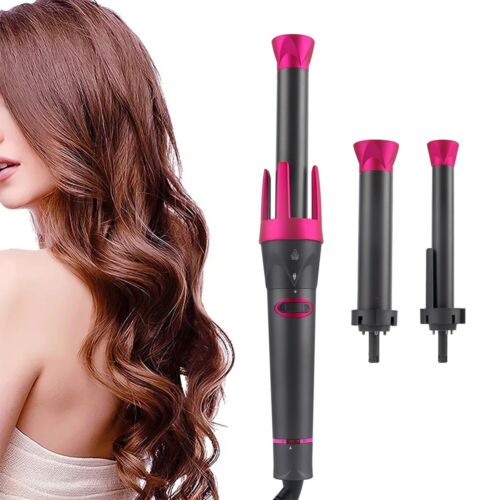hotel Calamiteit Bouwen op Electric Automatic Hair Curler Fast Heat Ceramic Curling Iron Hair Styling  Wand | eBay