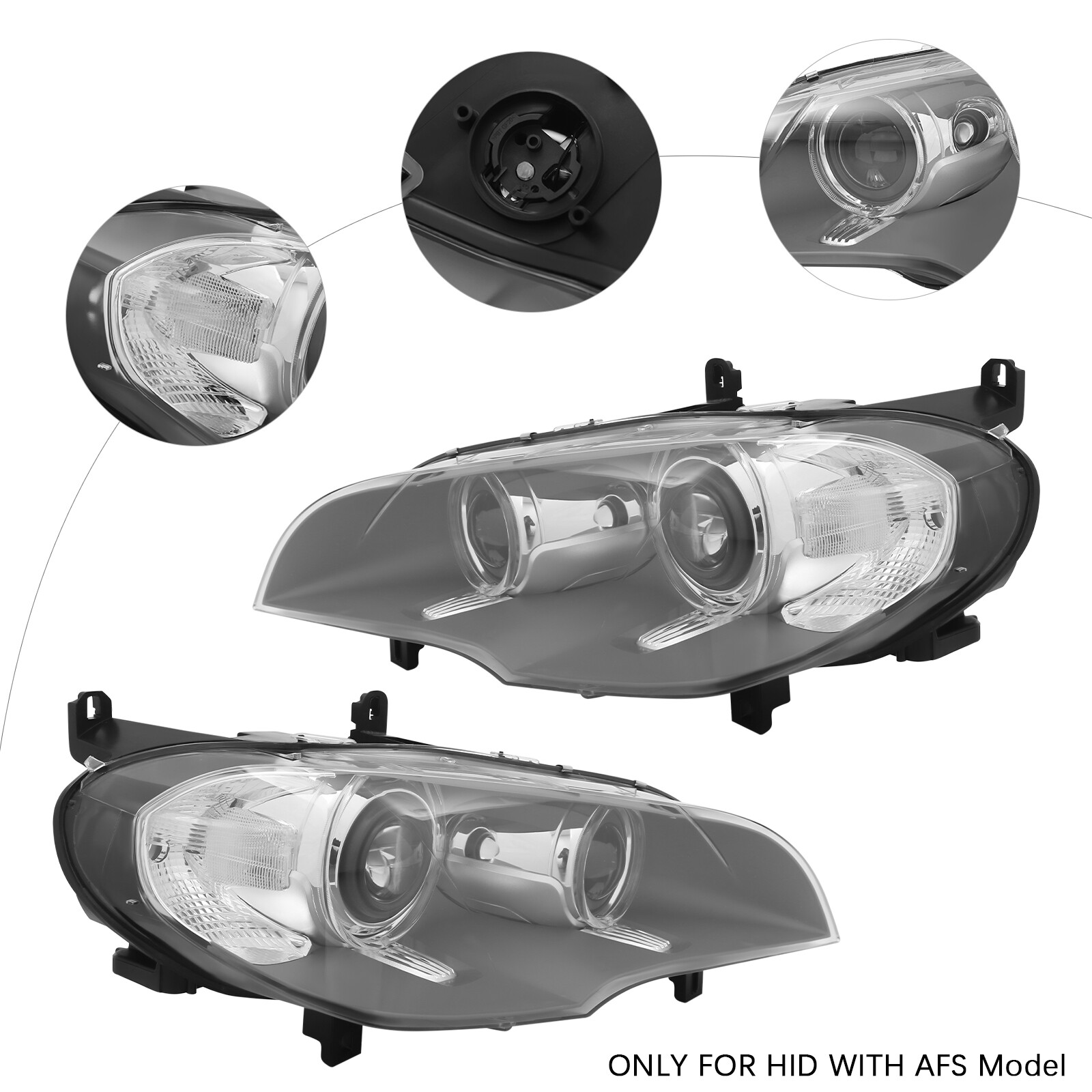 Xenon/HID Headlight For 2011-2013 BMW X5 Adaptive Headlamp(s) with AFS LH/RH Opt